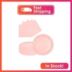 Ldfdrt 40 Pcs Pink Party Paper Plates And Napkins Disposable 9 Inch 20 Desse New. Price: $11.54.