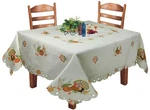 Creative Linens Fall Harvest Thanksgiving Turkey Pumpkin Tablecloth Napkin Ivory New. Price: $69.99.