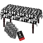 Atfunshop Halloween Plastic 4PACKS 54 X 108 Ghost Tablecloths New. Price: $20.30.