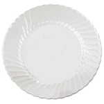 Wna CW6180 6" Diameter Plastic Classic Ware Plates - Clear (180/CARTON) New. Price: $48.25.
