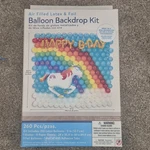 Amscan Balloon Backdrop Kit Rainbow Unicorn Multicolor Birthday 260 Pcs New. Price: $12.00.