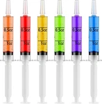 Jolly Chef 60 Pack Party Jelly Halloween Shot Syringes, Medium 1.5 Oz Container New. Price: $31.92.