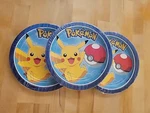 Pikachu Pok Mon Core Birthday Party Plates 8 Count Packs 2017 Designware Lot X3 New. Price: $20.00.