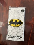 Batman Cyo Table Color-in Paper Cover, Measures 84" X 54" New. Price: $10.99.