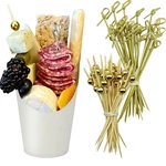 50 Cups + 200 Picks 14 Oz Disposable Charcuterie With Sticks (white) New. Price: $23.82.