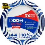 Ultra, Large Paper Plates, 10 Inch, 44 Count, 3X Stronger*, Heavy Duty, Microwav New. Price: $12.00.
