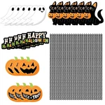 25PCS Halloween Paper Straws Striped Disposable Party Drink Decor Set New. Price: $22.99.