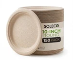 Soleco Compostable Paper Plates 10 Inch 150 Pack , Disposable Biodegradable ... New. Price: $49.37.