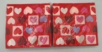 2X Target Spritz Valentine 30CT Heart Lunch Napkins Red/pink/white New. Price: $5.00.