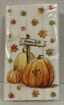 Patricia Pinto Design Ply Paper Guest Towel Napkins 32 Count 13 X15.7 Pumpkin New. Price: $11.11.