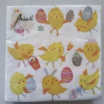 Paper Napkins Easter Chicks 20-COUNT 25CM Cocktail Beverage Netherland Ambiente New. Price: $5.99.