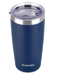 Sunwill Travel Coffee Tumbler 20 Oz, Ounces, Powder Coated Navy Blue New. Price: $25.99.