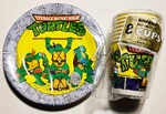 Vintage 1989 Teenage Mutant Ninja Turtles Paper Plates + Cups *new Sealed* Party. Price: $39.99.