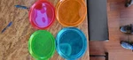 Party Dimensions Neon Mix 9" Pack Of 20 Assorted Colored Plates,... Used. Price: $12.99.