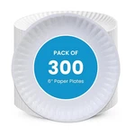Perfectware Kitchen Essentials Paper Plate 6-300 6-PACK 300CT, Off-white New. Price: $19.98.