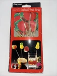 Cocktail Fruit Party Picks Qty 30 By Progressus Decor New Vintage Open. Price: $12.00.