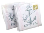 2-PACK Roberts & Reid Nautical Supply Anchor Beverage Napkins 40 Count Sea New. Price: $11.25.