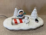 Hallmark Let The Good Times Roll World Of Frosty And Friends Table Decor, Nib New. Price: $54.99.