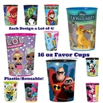Designware 16OZ Party Cups Lot Of Four Plastic Favor Stadium Keepsake New. Price: $19.95.