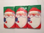 Vintage Contempo Paper Guest Towels/napkins Santa Christmas 3 Ply Packs Of 16 Open. Price: $19.98.