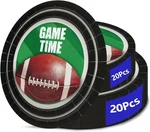 Football Party Paper Plates Set Disposable Sports Food Dinner New. Price: $12.99.