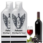 Pafusen 2 Set Wine Bags For Travel, Reusable Bottle Protector Bag... New. Price: $13.23.