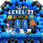 Vlipoeasn 90PCS Video Game Party Decorations For Boys Set Blue 11TH Birthday... New. Price: $20.85.