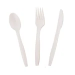 260 Pack Compostable Cutlery Set Plastic Knives Forks Spoons New. Price: $28.46.