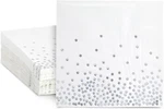 Juvale Cocktail Napkins - 50 Pack, 6.5 In, & Silver,white New. Price: $21.46.