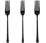 Black Heavy Duty Disposable Plastic Serving Fork All Occasions 3 Pieces New. Price: $10.48.