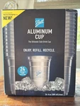 New Ball 16 Ounce Aluminum Ultimate Cold-drink Cup, 24 Cups *read*. Price: $19.99.