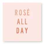20 Pcs Pink Ros All Day Beverage Cocktail Napkins 5X5 Inch Party Supplies New. Price: $16.36.