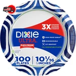 Dixie Ultra, Large Paper Plates, Inch, 100 Count, 3X Stronger*, Heavy Duty, M New. Price: $21.45.