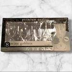8 Pcs Premium Quality Amscan Wine Goblets Oz / 236ML Plastic Reusable New. Price: $7.00.