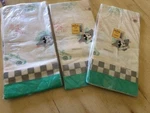 3 Vtg Mickey Mouse Retro Diner Paper Tablecloth Gibson Disney 54 X 96" Nos New. Price: $9.00.