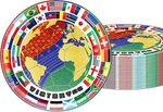20PCS 9 Inch Disposable Party Plates,world Cup 2026 Theme Set Internationa New. Price: $12.41.