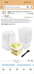 Qyyiguf 50 Pcs 8OZ Plastic Dessert Cups With Lids And Spoons,square Parfait C... New. Price: $10.00.