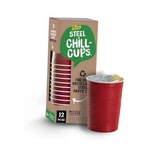 16 Oz. Party Cups, Perfect For Cold Drinks, Sturdy & Durable, Disposable And New. Price: $30.58.