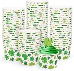 St. Patrick's Day Shamrock Snack Cup Disposable Bowls Green Lucky Clover 9 Oz New. Price: $28.94.