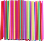 8MM Wide Assorted Bright Colors Smoothie Straws, Fat Plastic Disposable Drinking New. Price: $12.94.