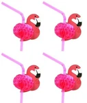 120 Flamingo Hawaiian Straws Luau Wedding Frozen Daiquiris Barware New. Price: $15.98.
