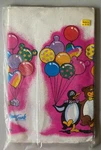 Vintage C.a. Reed 1980S Lisa Frank 52" X 96" Paper Party Tablecloth Used. Price: $11.95.