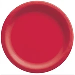 Amscan Go Brightly Solid Lunch Paper Plates, 8-1/2", Red, Pack Of 16 New. Price: $7.99.