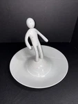 The Ex Voodoo Set With Tray And 10 Raffaele Iannello White Used. Price: $27.00.
