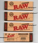 4 Pks Raw Rolling Papers Pro Tips For Phatty Rolls, Custom Rolls/ Creative New. Price: $9.88.