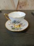 Vintage Royal Ardalt Fine Bone China England Rhode Island Tea Cup Saucer Set Used. Price: $18.99.