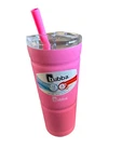 Bubba Envy Stainless Steel Tumbler 24OZ Pink Straw/drinkable Lid Cold 18 Hrs New. Price: $22.95.