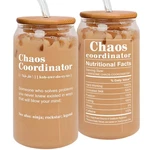 Teebim Thank You Gifts Ounces, Chaos Coordinator Nutrition Can Glass 16OZ New. Price: $24.24.