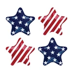 Supreme Housewares Patriotic Star Shaped Salad Plates, Melamine Appetizer And De New. Price: $38.65.