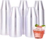 Jolly Chef 200 Pack 9 Oz Clear Disposable Plastic Cups, Tumbl Open. Price: $5.99.